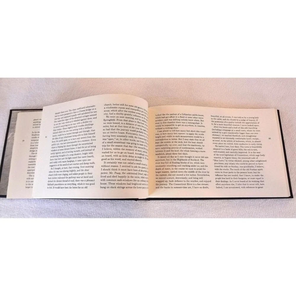 American Notes by Charles‎ Dickens Hardcover, 1970 With Slip Case, Vintage,